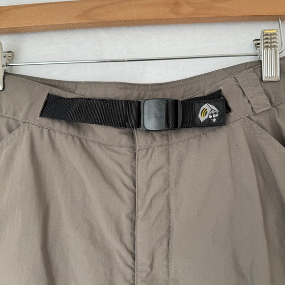 Mountain Hardwear womens taupe lightweight straight leg outdoor pants size 10 - Picture 3 of 12